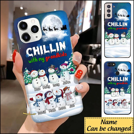 Personalized Grandma's Snow Angels Phone Case