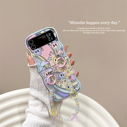 Smile & Moon Personalised Samsung Foldable Phone Case