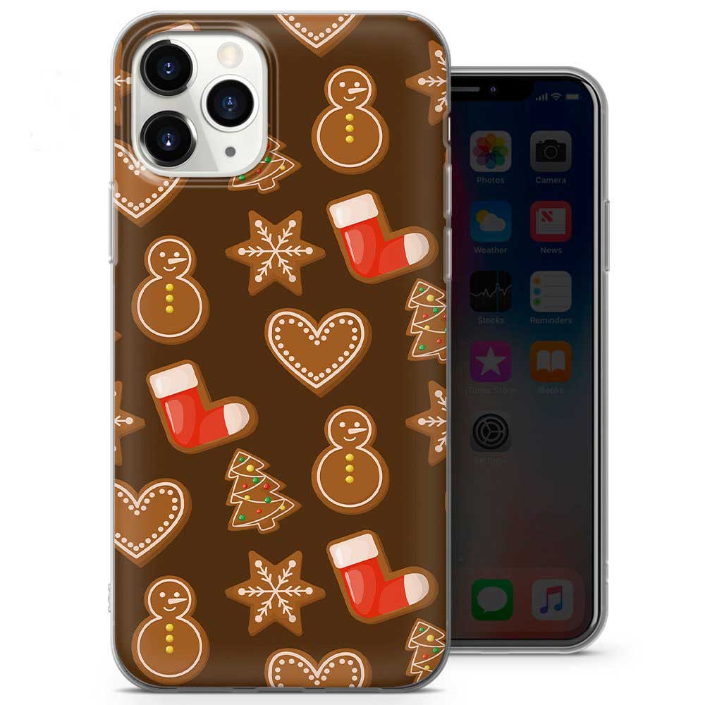 Gingerbread Xmas Pattern Phone Case