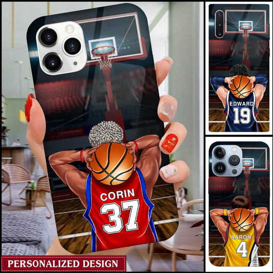 Personalized Basketball Player Phone Case