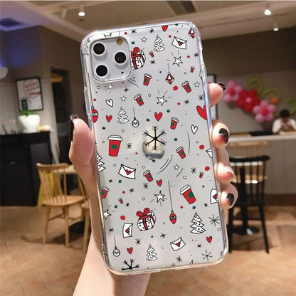 Red Cups Heart Gift Christmas Phone Case
