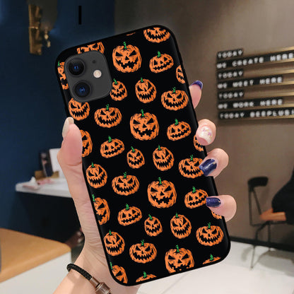 Halloween Evil Pumpkins Pattern Phone Case