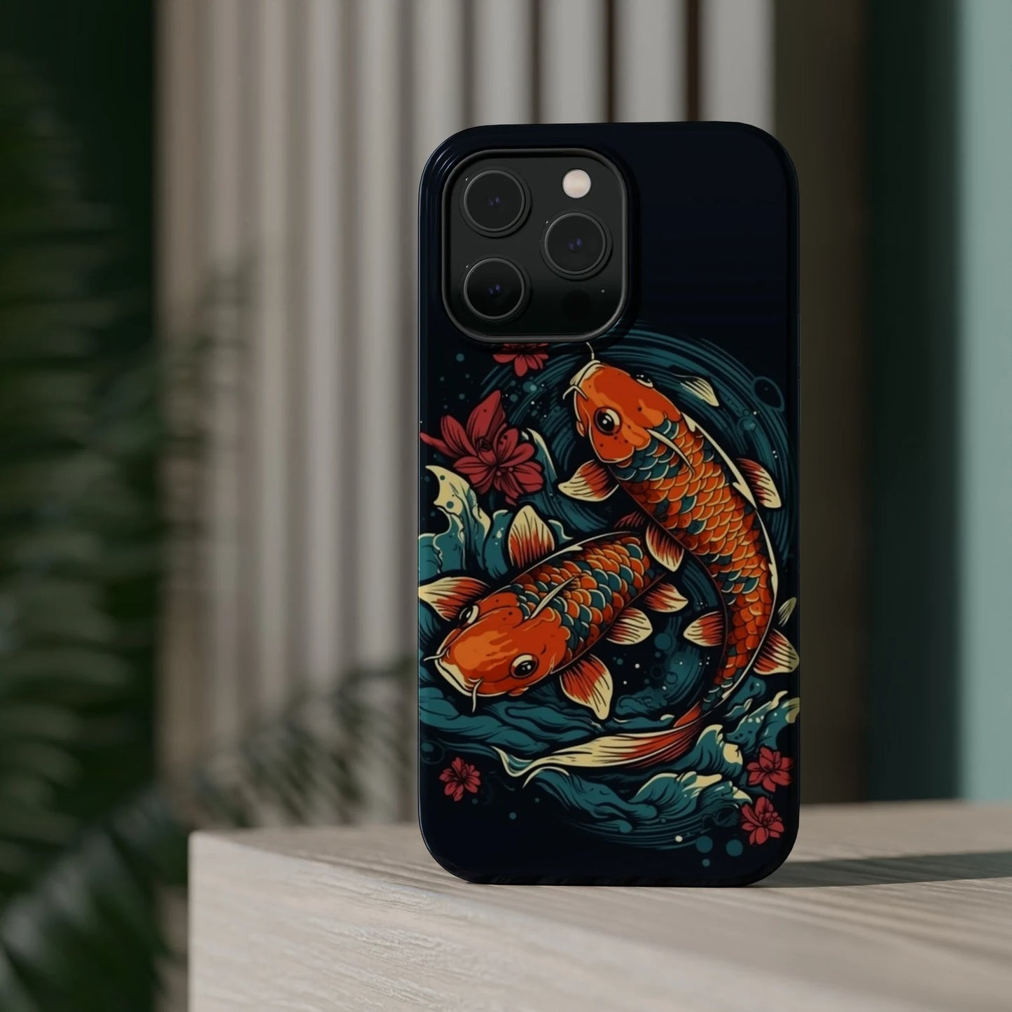 Koi Fish Print iPhone Case