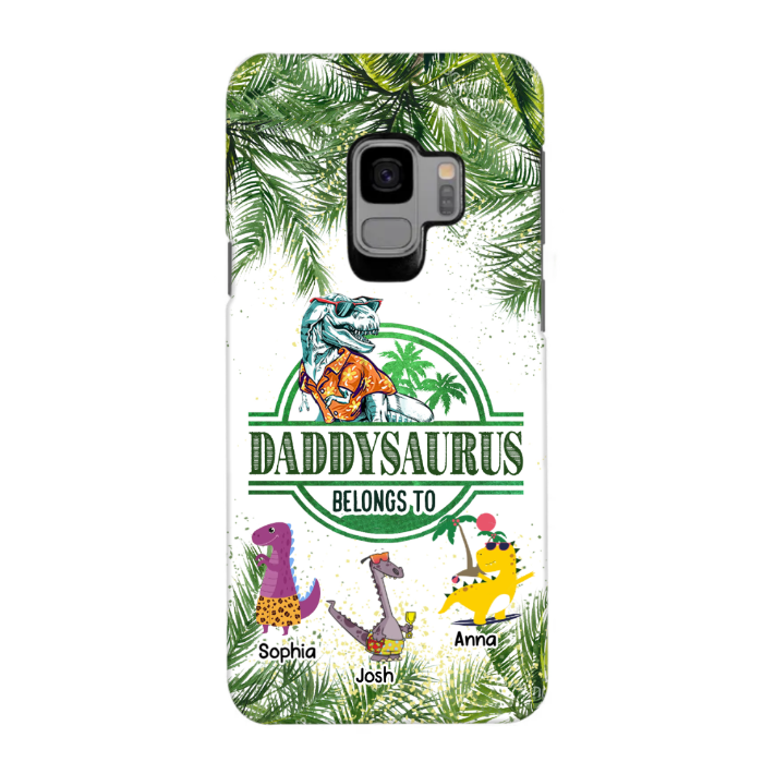 Daddysaurus Belongs To Custom Samsung Phone case