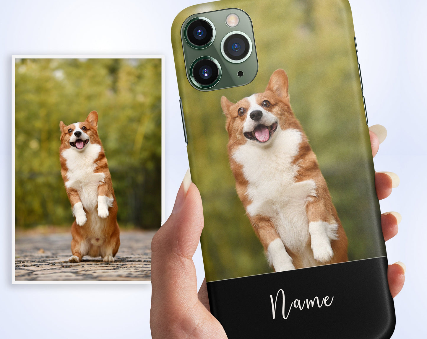 Custom Dog Photo Phone Case Gift