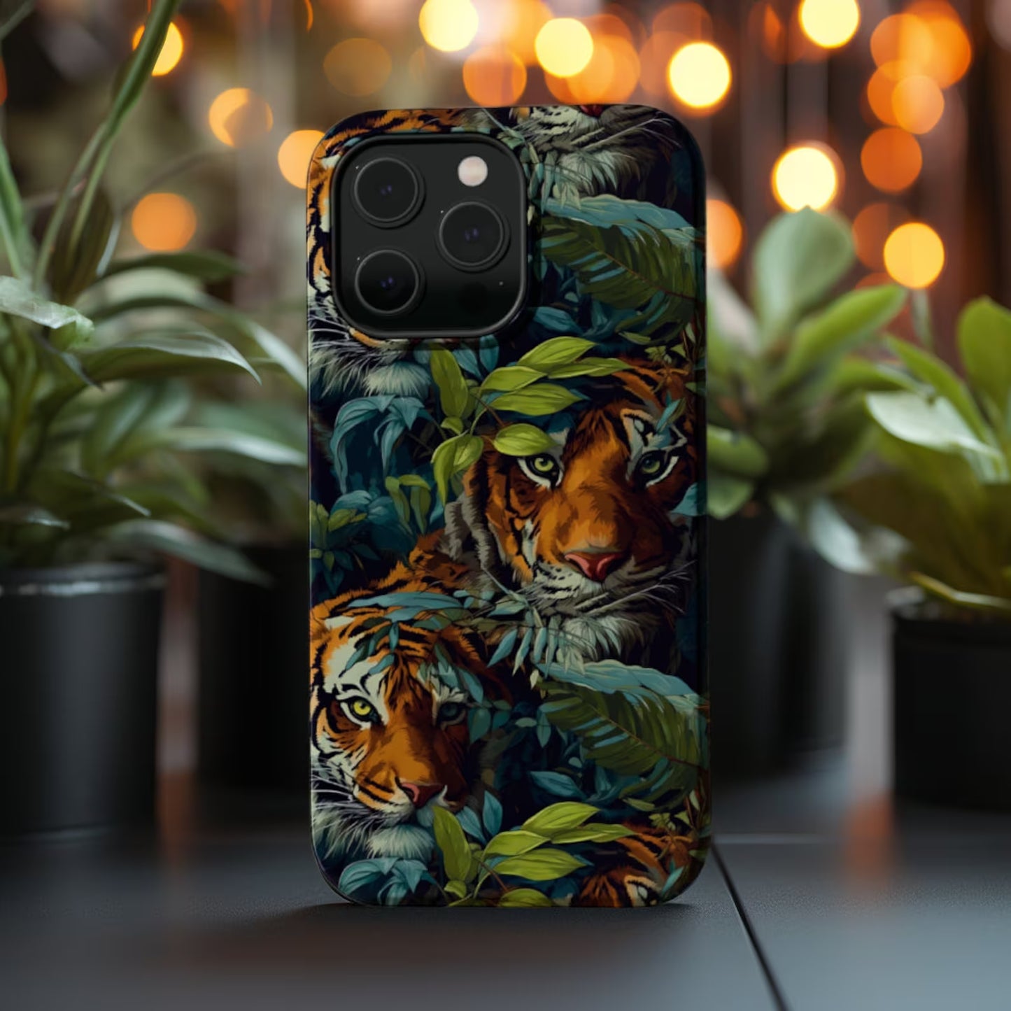 Tiger Pattern iPhone Case