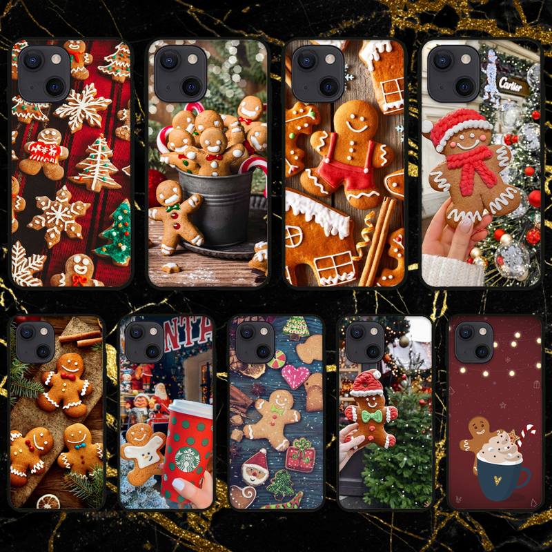 Gingerbread Man & Outdoor Scenery Phone Case