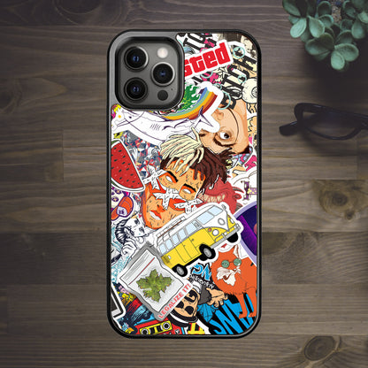 Stickerbomb Hippy GTA Phone Case
