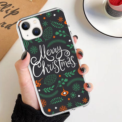 Merry Christmas Strobile Leaf Phone Case