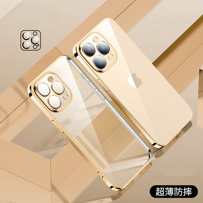 Electroplated Lens Film iPhone Case