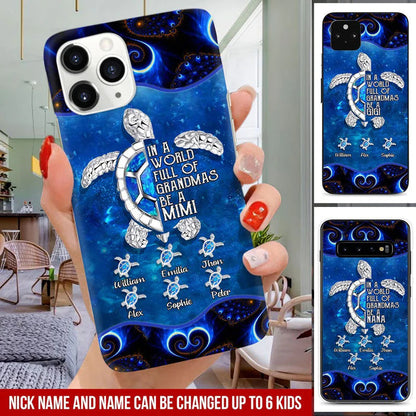 Customized In A World Full Of Grandmas Samsung Phone Case