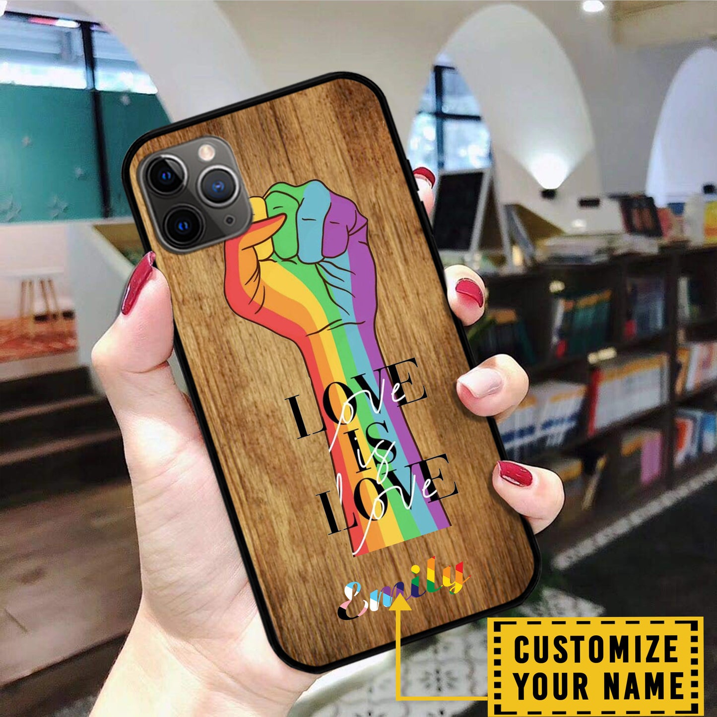 LGBT Pride,Love is Love Custom Phone Case