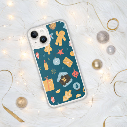 Happy Holidays Gingerbread Style Phone Case