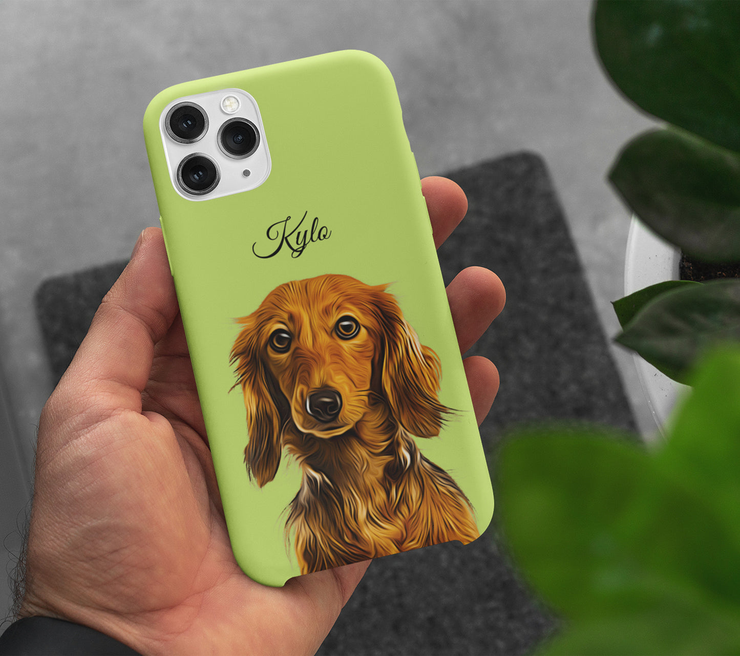 Personalized Dog Face Portrait Phone Case