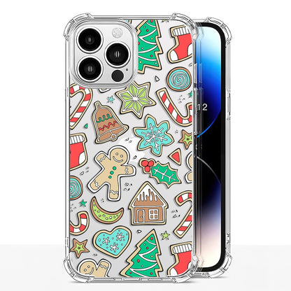 Noel sevimli Gingerbread Man Phone Case