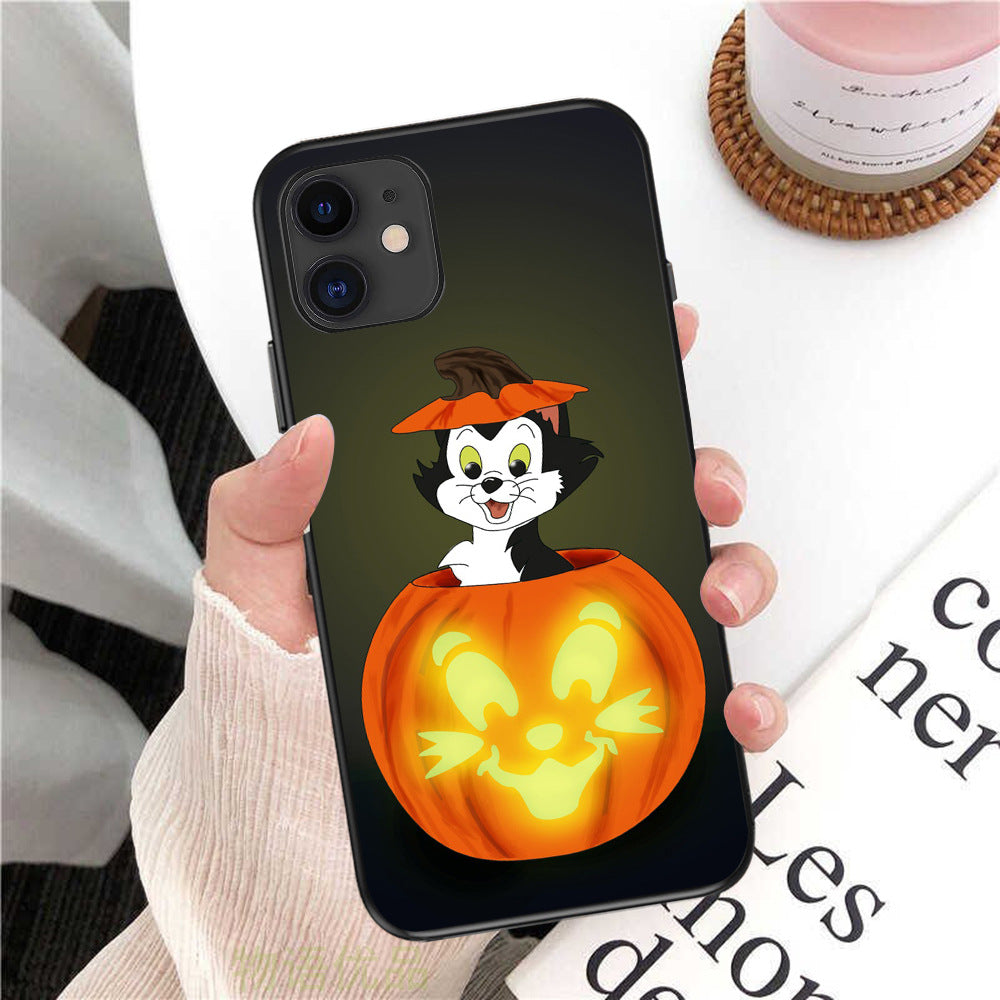 Cartoon Cat Pumpkin Phone Case