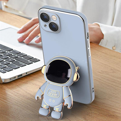 Astronaut with Stand Holder iPhone Case