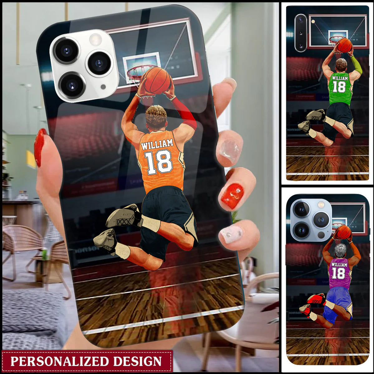 Custom Personalized Basketball Phone Case