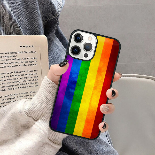 Lesbian LGBT Rainbow Flag Pride Phone Case