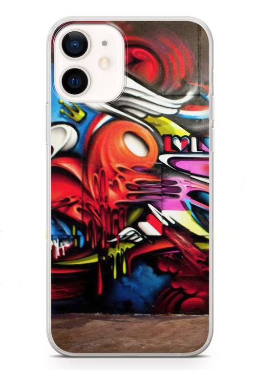 Abstract Graffiti Pattern Phone Case