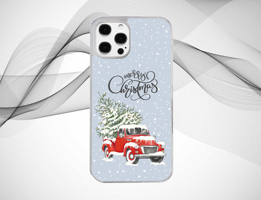 Red Truck Christmas Phone Case