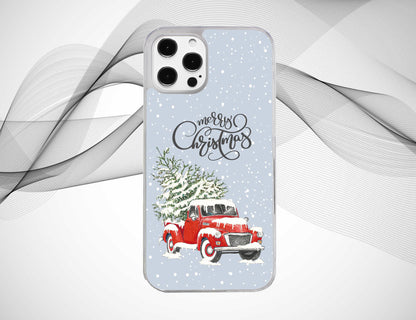 Red Truck Christmas Phone Case
