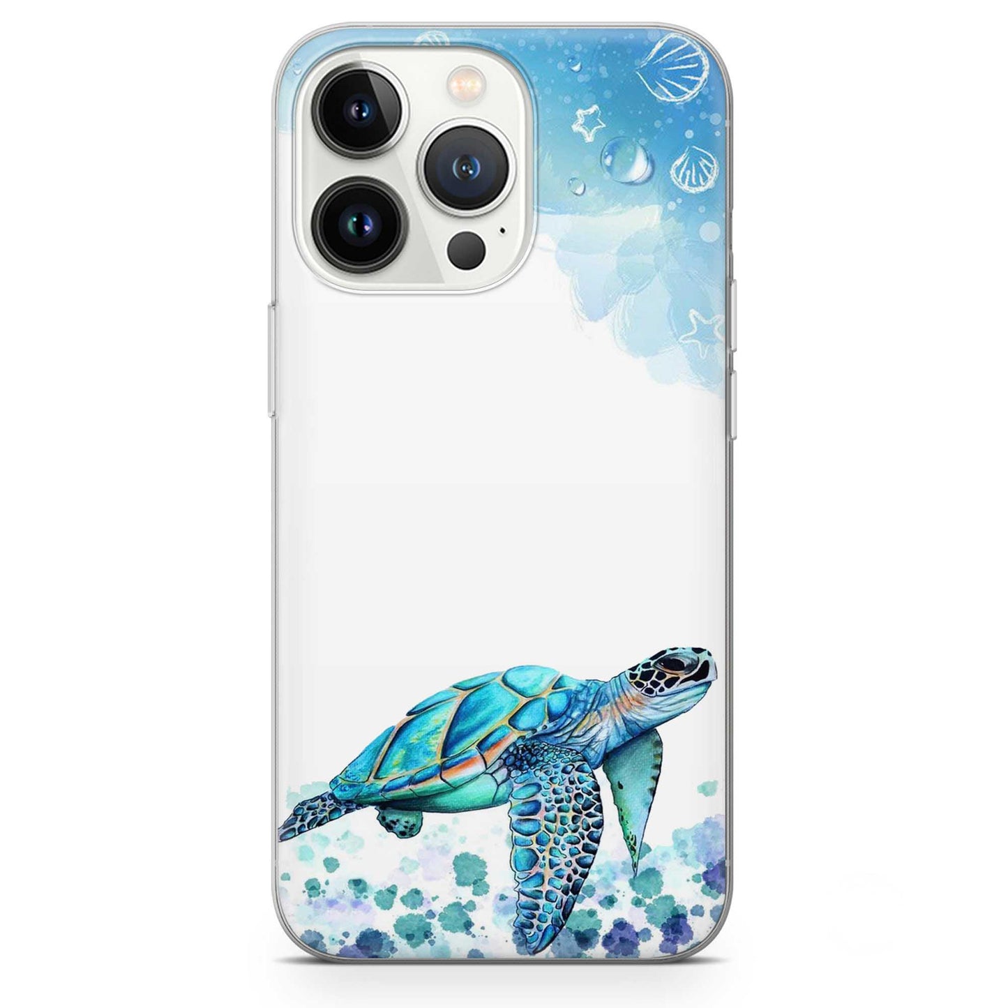 Sea Blue Turtle Phone Case
