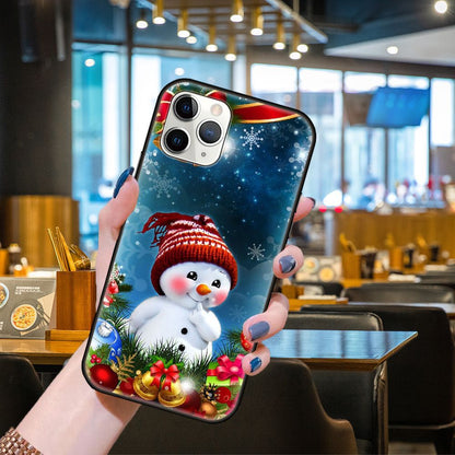 Snowman Santa Christmas Elk Phone Case