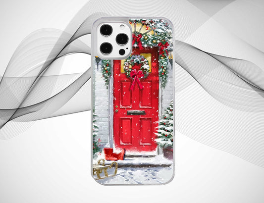 Red Door Christmas  Phone Case
