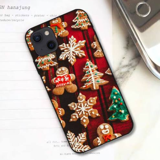 Christmas Tree Snowflake Shaped Cookies Phone Case