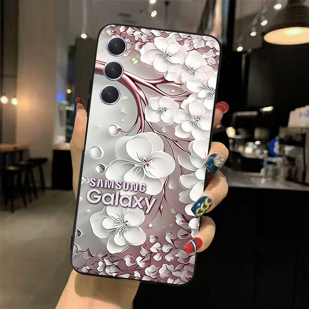 White Pear Blossom Samsung Phone Case