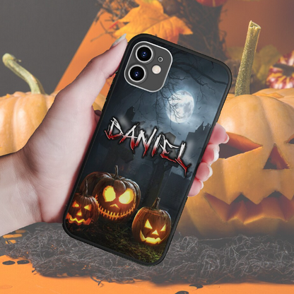 Halloween  Moon  Pumpkin Phone Case
