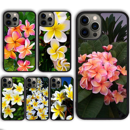 Frangipani Tropical Flowers Phone Case
